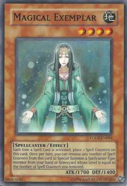 Yugioh Magical Exemplar LODT-EN084 Super Rare Unl Ed VLP - Image 1