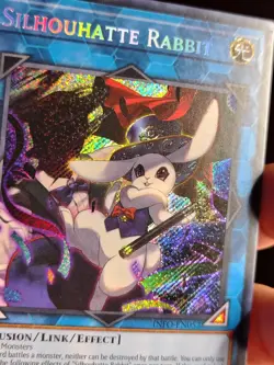 Silhouhatte Rabbit INFO-EN052 Secret Rare 1st Edition NM Yu-Gi-Oh! - Image 3