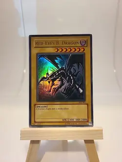 Red-Eyes B. Dragon LOB-070 The Legend of Blue Eyes White Dragon 1st - Image 1