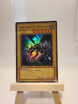 Red-Eyes B. Dragon LOB-070 The Legend of Blue Eyes White Dragon 1st - Image 2