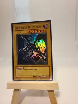 Red-Eyes B. Dragon LOB-070 The Legend of Blue Eyes White Dragon 1st - Image 3