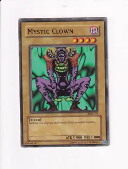 Yu-Gi-Oh Yugioh MYSTIC CLOWN SDK-018 (#2) - Image 1