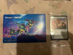 Magic The Gathering TMNT NYCC Promo Card Postcard MTG NYCC Ninja Turtles - Image 1