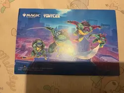 Magic The Gathering TMNT NYCC Promo Card Postcard MTG NYCC Ninja Turtles - Image 2