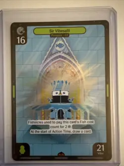 Vibes TCG Sir Vibesalil- * FOIL * - Legend of the Lils Card # 063 - Image 2
