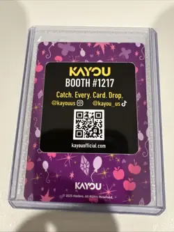 Kayou My Little Pony Promo Card NYCC 2025 Exclusive Sealed MINT - Image 2