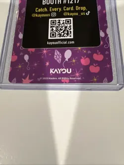 Kayou My Little Pony Promo Card NYCC 2025 Exclusive Sealed MINT - Image 3