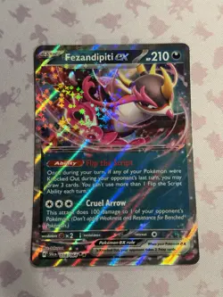 Fezandipiti ex 038/064 Sv Shrouded Fable Holo SFA EN Pokemon Card TCG - Image 1
