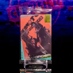 The Order New, Sealed Foil Metallic Card Wafer Bandai No. V 1-17 Sakamoto Days - Image 1