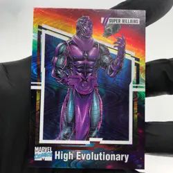 Marvel Card High Evolutionary 21 /90 Super Villains Upper Deck Renditions [NM] - Image 2
