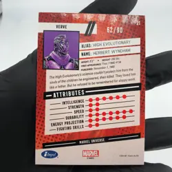 Marvel Card High Evolutionary 21 /90 Super Villains Upper Deck Renditions [NM] - Image 3