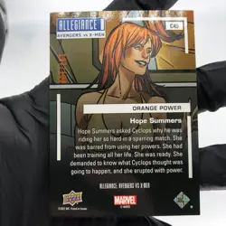 Marvel Card Avengers vs X-Men Hope Summers C49 /199 Allegiance Upper Deck [NM] - Image 3