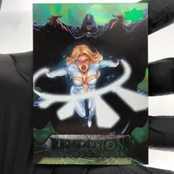 Marvel Card Cloak & Dagger 84 Green /199 Fleer Upper Deck Renditions [NM] - Image 2
