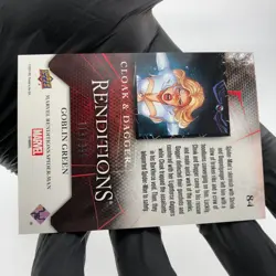 Marvel Card Cloak & Dagger 84 Green /199 Fleer Upper Deck Renditions [NM] - Image 4