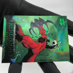 Marvel Card Carnage 25 Green Goblin /399 Fleer Upper Deck Renditions [NM] - Image 5