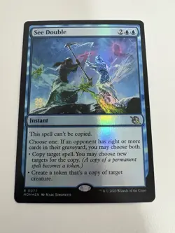 See Double Foil Promo Prerelease MTG Magic the Gathering Card NM Near Mint MOM - Image 1