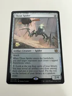 Thran Spider Foil Promo Prerelease MTG Magic the Gathering Card NM Near Mint BRO - Image 1