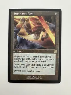 Semblance Anvil Retro Frame MTG Magic the Gathering Card NM Near Mint BRR - Image 1