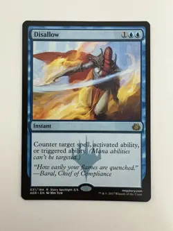 Disallow MTG Magic the Gathering Card NM Near Mint AER - Image 1