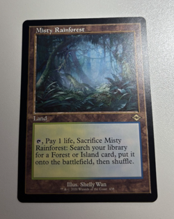 MTG MAGIC Misty Rainforest - retro - Modern Horizons 2 -NM - 2021 - Image 1