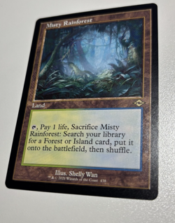 MTG MAGIC Misty Rainforest - retro - Modern Horizons 2 -NM - 2021 - Image 2