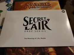 The Meaning of Life, Maybe - Magic the Gathering Secret Lair - MTG Sealed - Image 1