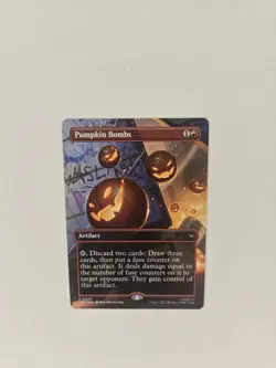 Pumpkin Bombs 0026 Regular Borderless Marvel's Spider-Man Eternal MTG - Image 3