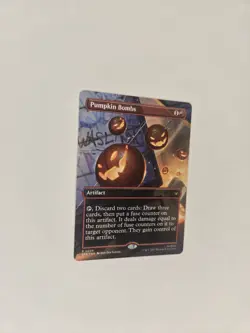 Pumpkin Bombs 0026 Regular Borderless Marvel's Spider-Man Eternal MTG - Image 4