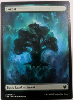 Forest Full Art Theros Beyond Death - MTG - Image 1