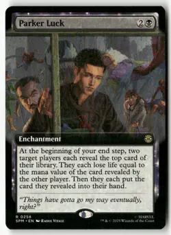 Parker Luck (Extended Art) Normal Marvel's Spider-Man 258 NM MTG - Image 1