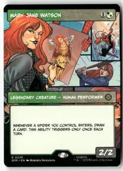 Mary Jane Watson (Borderless) Normal Marvel's Spider-Man 229 NM MTG - Image 1