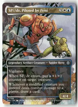 SP//dr, Piloted by Peni (Borderless) Normal Marvel's Spider-Man 199 NM MTG - Image 1