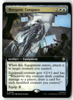 Biorganic Carapace (Extended Art) Normal Marvel's Spider-Man 269 NM MTG - Image 1