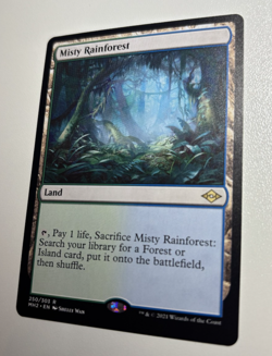 MTG MAGIC Misty Rainforest - 250/303 - Modern Horizons 2 -NM - 2021 - Image 1
