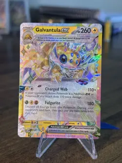 Galvantula ex 051/142 Sv07: Stellar Crown Double Rare Holo Pokemon TCG - Image 1