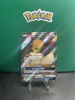 Eevee GX SM242 Black Star Promo Full Art Rare Pokemon TCG - NM - Image 2