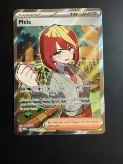 Pokemon Mela - 140/131 - Ultra Rare NM-Mint Prismatic Evolutions - Image 1