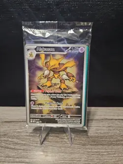 Pokemon TCG Alakazam 009 Mega Evolutions ETB Promo Sealed NM - Image 1