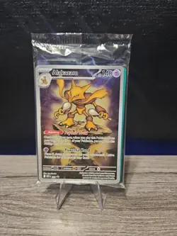 Pokemon TCG Alakazam 009 Mega Evolutions ETB Promo Sealed NM - Image 2