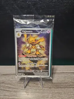 Pokemon TCG Alakazam 009 Mega Evolutions ETB Promo Sealed NM - Image 4