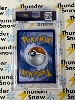 ⚡❄ 2025 Pokemon Destined Rivals Rocket's Wobbuffet #203 Promo ETB PSA 10 - Image 2