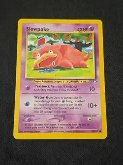 Slowpoke 73/111 Neo Genesis Regular WOTC Vintage Pokemon TCG NM/LP - Image 1