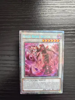 Yugioh Doom of Dimensions - Rage Rose Witch - DOOD-EN040 - STARLIGHT RARE - Image 1