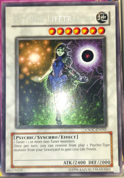 Yugioh Psychic LifeTrancer CSOC-EN041 Trading Card Game TCG - Image 1