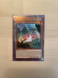 Yugioh Danger!U TsuchinokoU (Quarter Century Secret Rare) RA04-EN027 1st Ed NM - Image 1