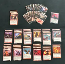 Pauper Mono Red Win Style - MTG Magic 60 Card Deck - Image 1