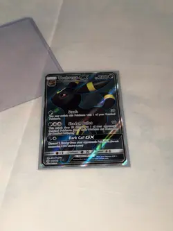 Umbreon GX - 142/149 - Pokemon Sun Moon Base Set Full Art Ultra Rare Card LP - Image 2