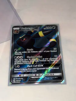 Umbreon GX - 142/149 - Pokemon Sun Moon Base Set Full Art Ultra Rare Card LP - Image 3