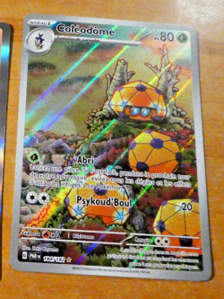 POKEMON CARD HOLO CARTE Coleodome 184/182 FR PAR MINT - Image 1