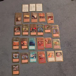 MTG - World Championship Seattle August 1997 - Complete Deck missing 2 cards - Image 1